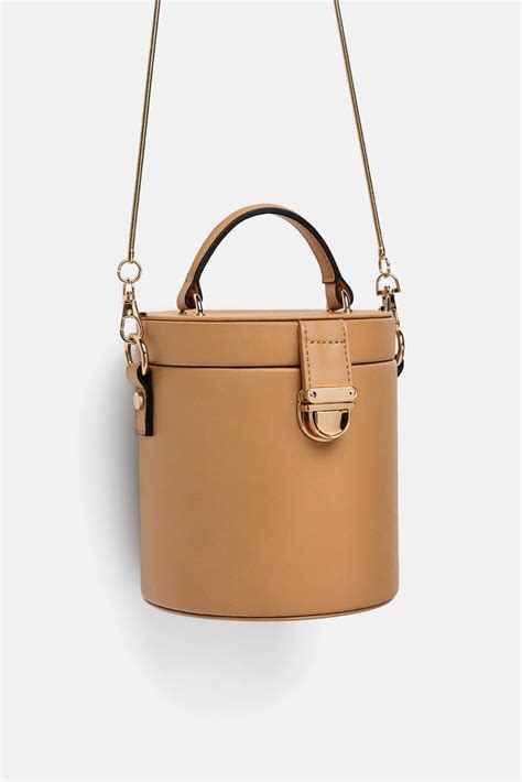 zara box bag with metal clasp frame|zara crossbody bag.